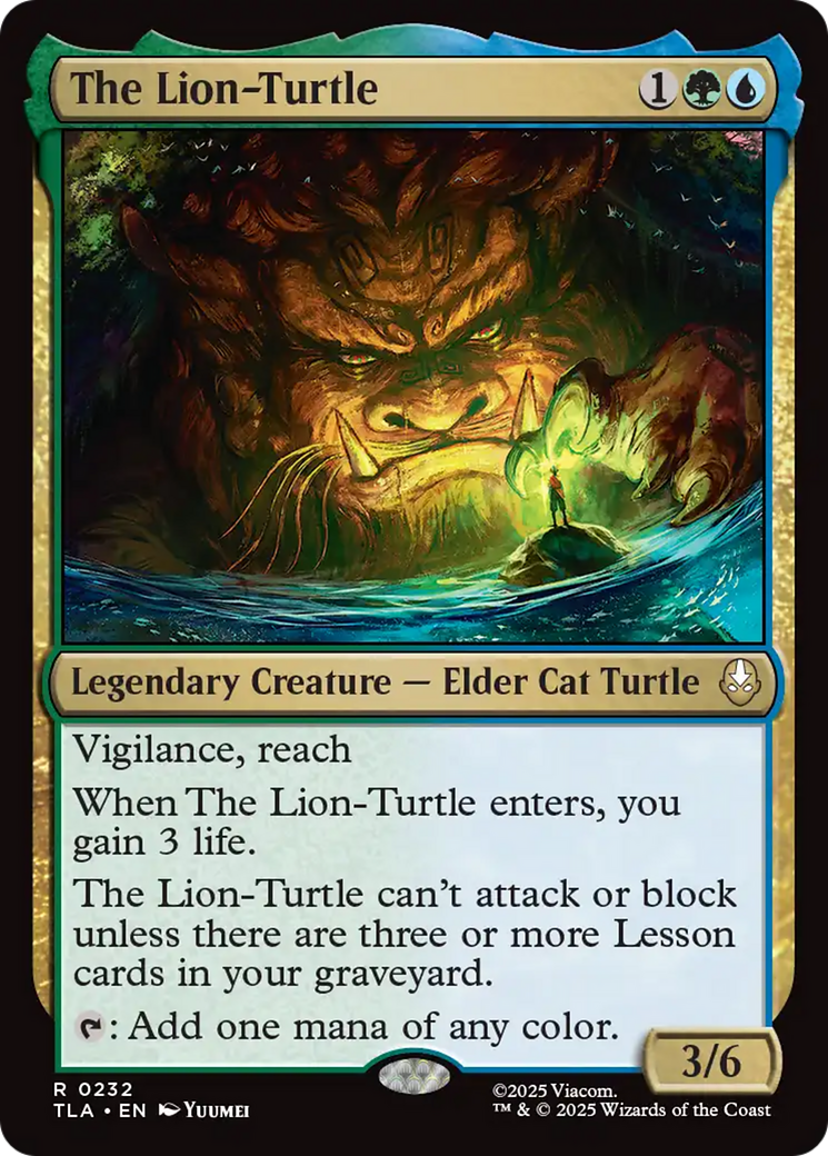 The Lion-Turtle [Avatar: The Last Airbender] [Foil]