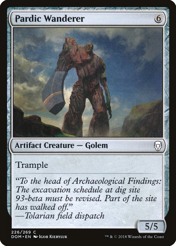 Pardic Wanderer [Dominaria] [Foil]