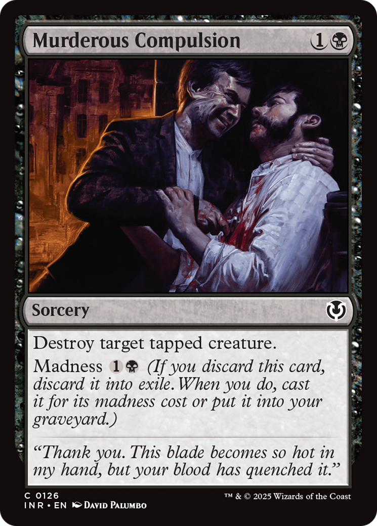 Murderous Compulsion [Innistrad Remastered] [Foil]
