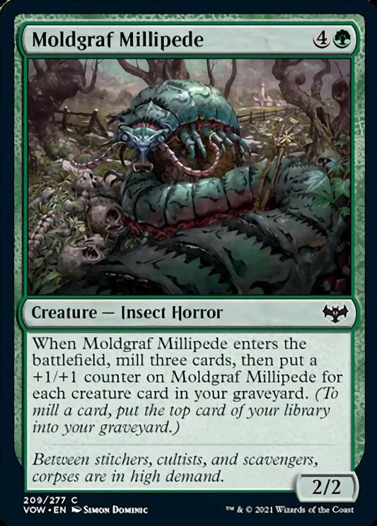 Moldgraf Millipede [Innistrad: Crimson Vow] [Foil]