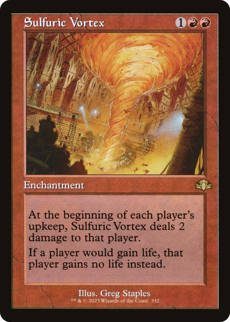 Sulfuric Vortex (Retro) [Dominaria Remastered] [Foil]