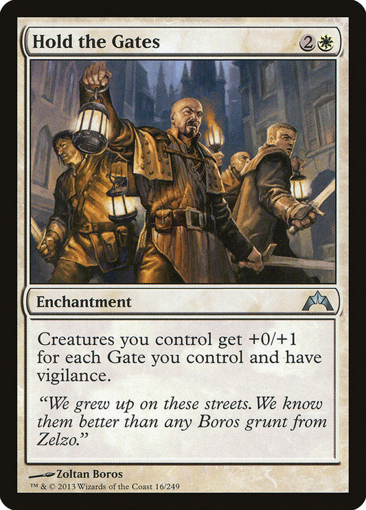 Hold the Gates [Gatecrash] [Foil]
