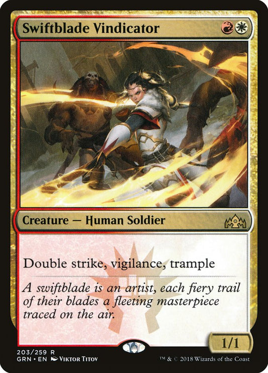 Swiftblade Vindicator [Guilds of Ravnica] [Foil]