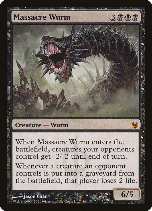 Massacre Wurm [Mirrodin Besieged] [Foil]