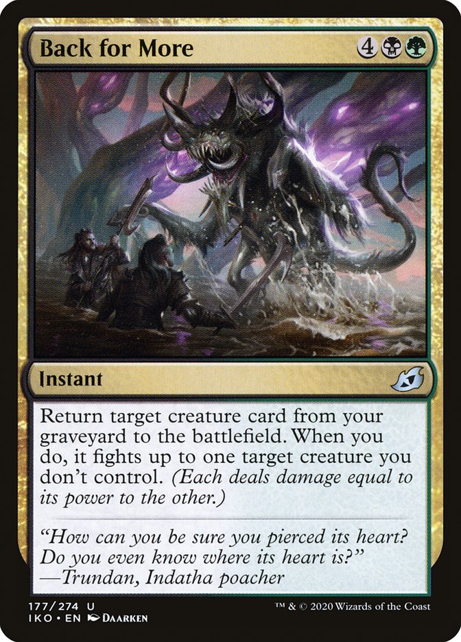 Back for More [Ikoria: Lair of Behemoths] [Foil]