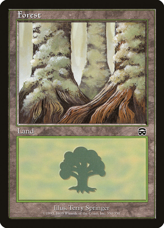 Forest (350) [Mercadian Masques] [Foil]