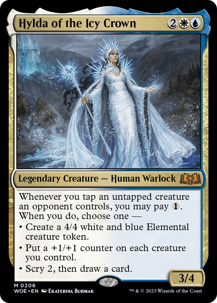Hylda of the Icy Crown [Wilds of Eldraine] [Foil]