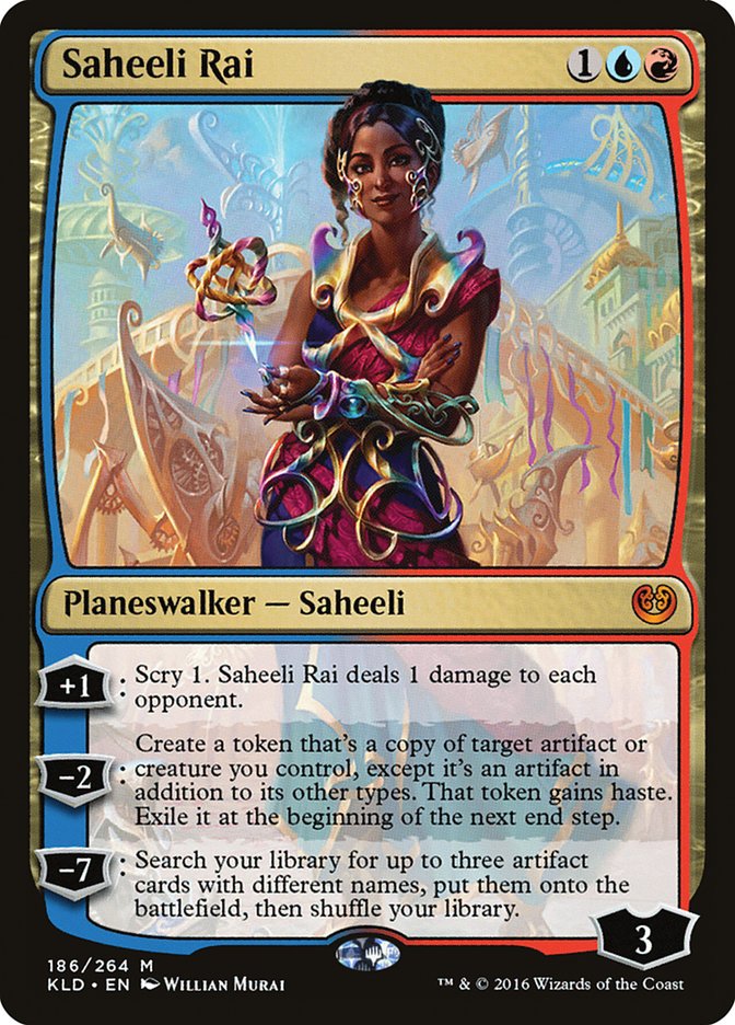 Saheeli Rai [Kaladesh] [Foil]