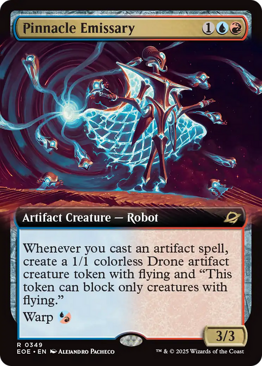 Pinnacle Emissary (Extended Art) [Edge of Eternities] [Foil]