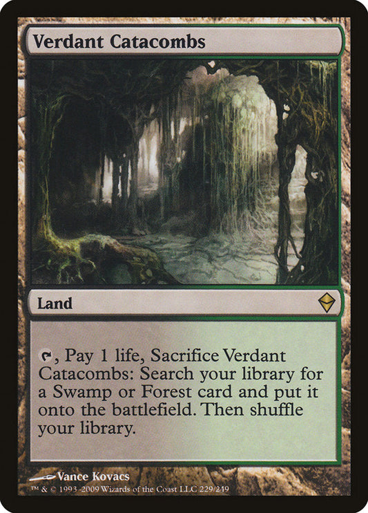 Verdant Catacombs [Zendikar] [Foil]