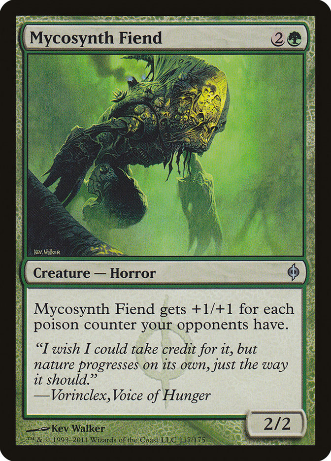 Mycosynth Fiend [New Phyrexia] [Foil]