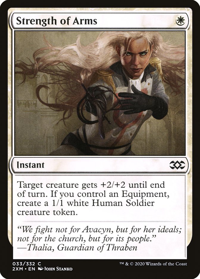 Strength of Arms [Double Masters] [Foil]