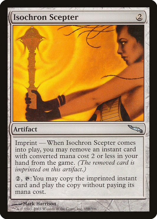 Isochron Scepter [Mirrodin] [Foil]