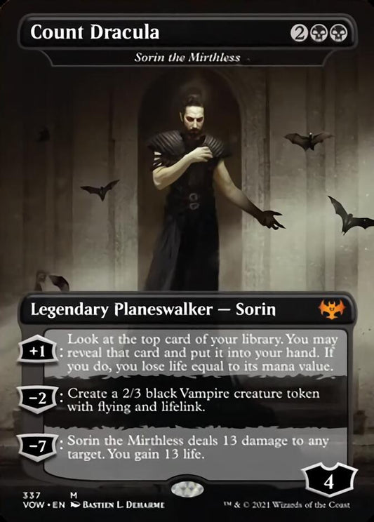 Sorin the Mirthless - Count Dracula [Innistrad: Crimson Vow] [Foil]