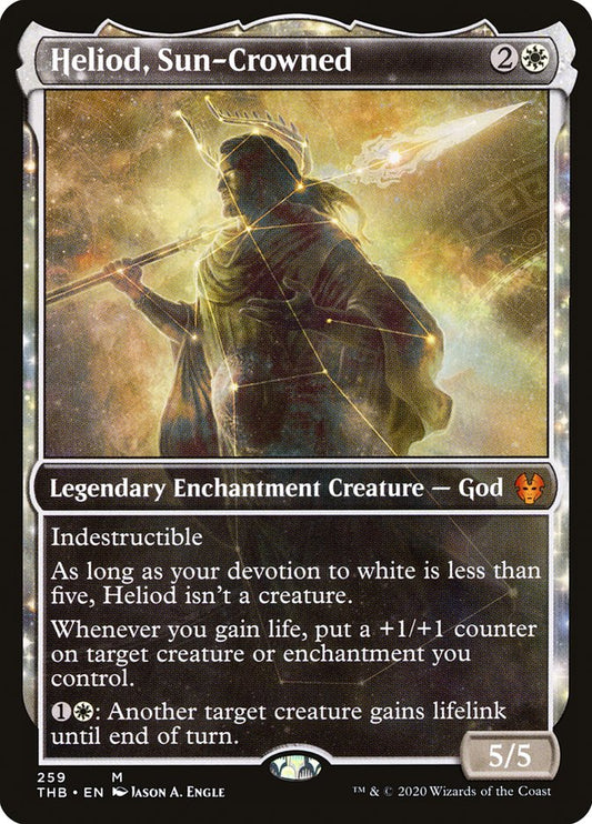 Heliod, Sun-Crowned (Showcase) [Theros Beyond Death] [Foil]