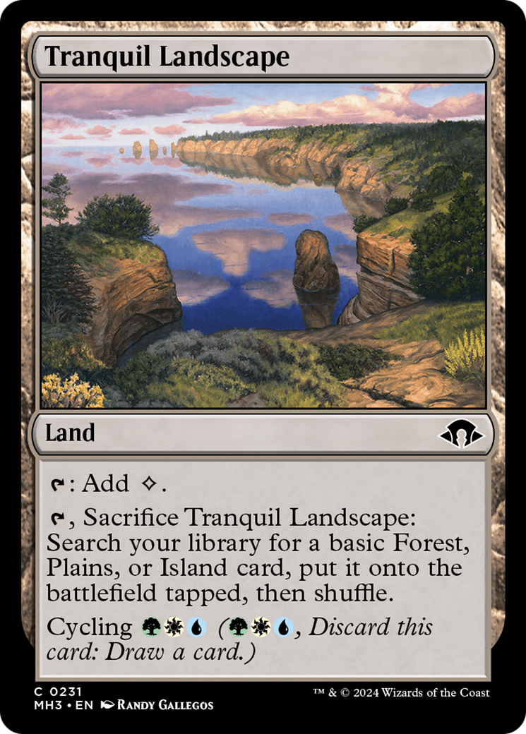 Tranquil Landscape [Modern Horizons 3] [Foil]