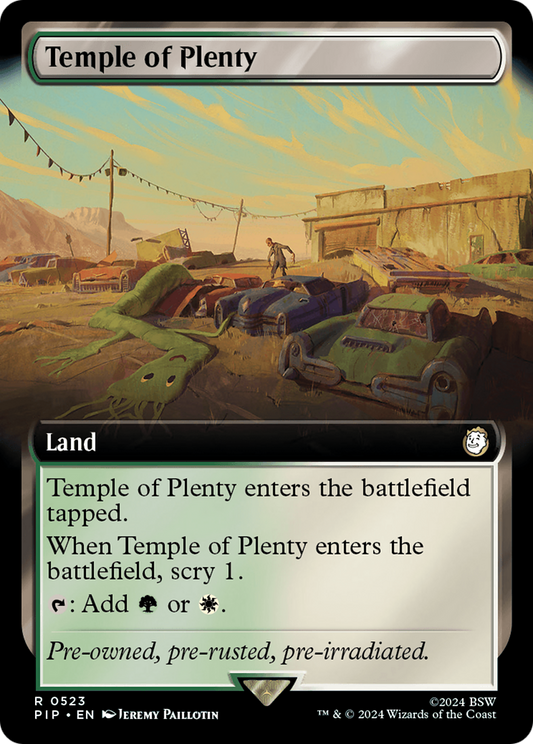 Temple of Plenty (Extended Art) [Fallout] [Foil]