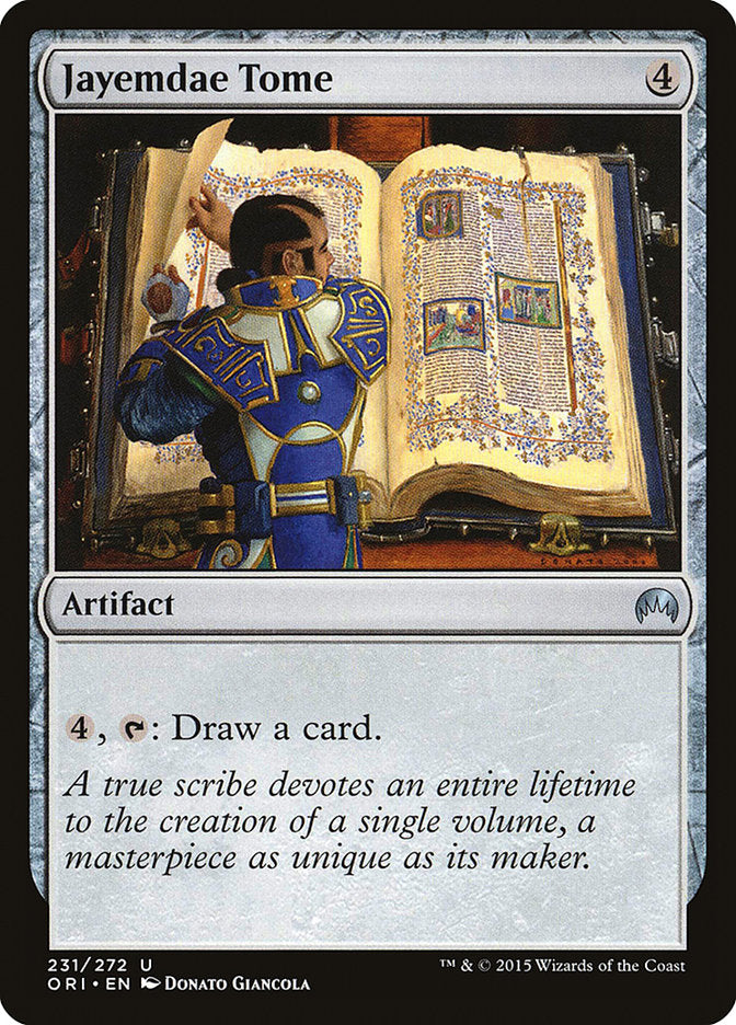 Jayemdae Tome [Magic Origins] [Foil]