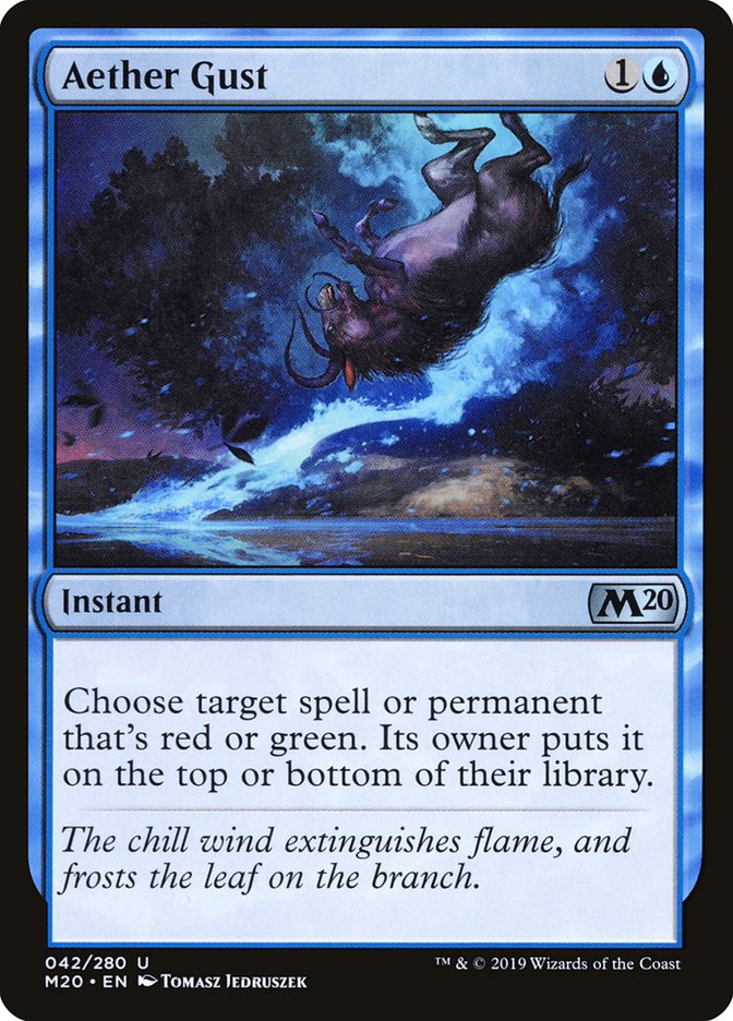 Aether Gust [Core Set 2020] [Foil]