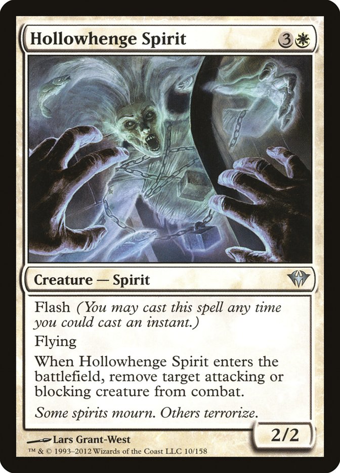 Hollowhenge Spirit [Dark Ascension] [Foil]