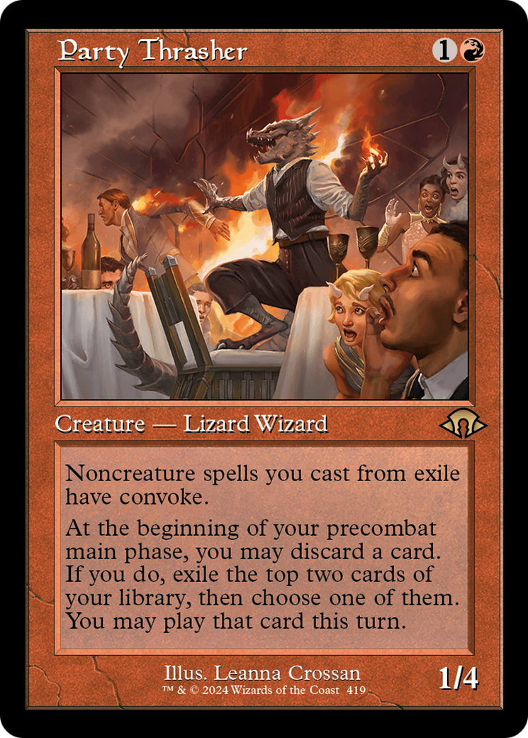 Party Thrasher (Retro) [Modern Horizons 3] [Foil]