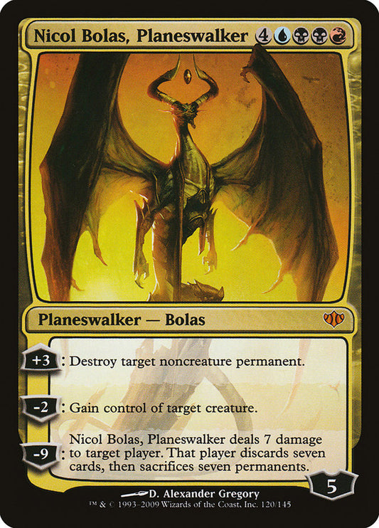 Nicol Bolas, Planeswalker [Conflux] [Foil]