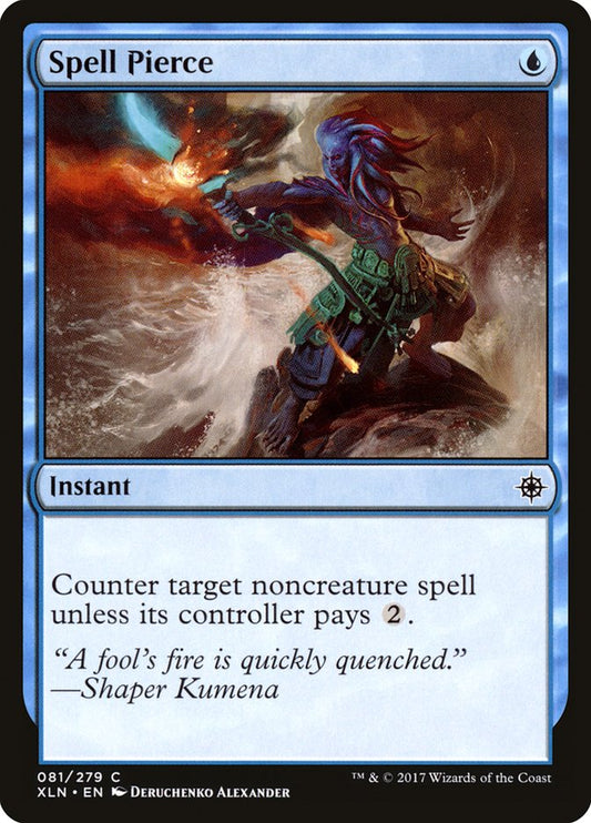 Spell Pierce [Ixalan] [Foil]