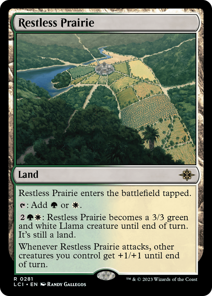 Restless Prairie [The Lost Caverns of Ixalan] [Foil]