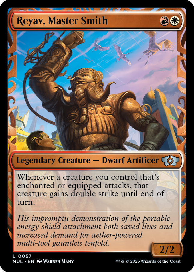 Reyav, Master Smith [Multiverse Legends] [Foil]