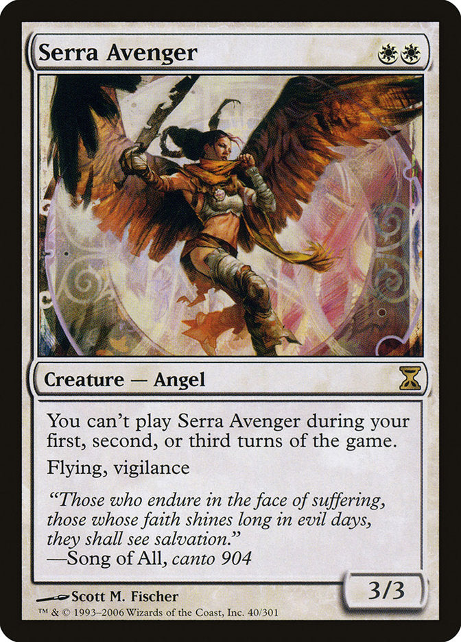 Serra Avenger [Time Spiral] [Foil]