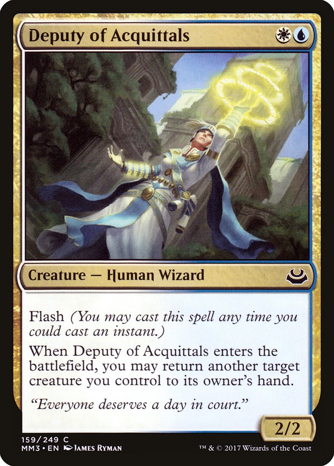Deputy of Acquittals [Modern Masters 2017] [Foil]