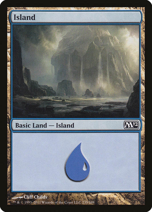 Island (235) [Core Set 2012] [Foil]