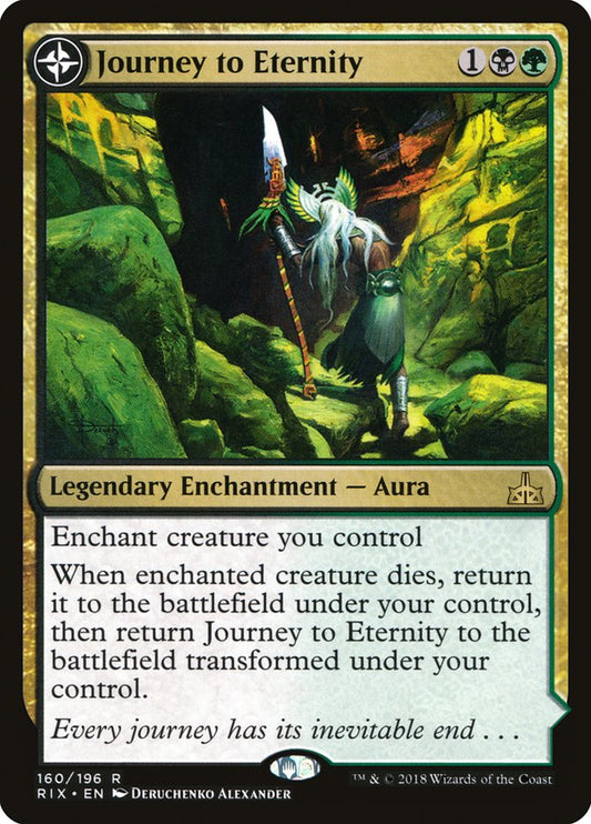 Journey to Eternity // Atzal, Cave of Eternity [Rivals of Ixalan] [Foil]