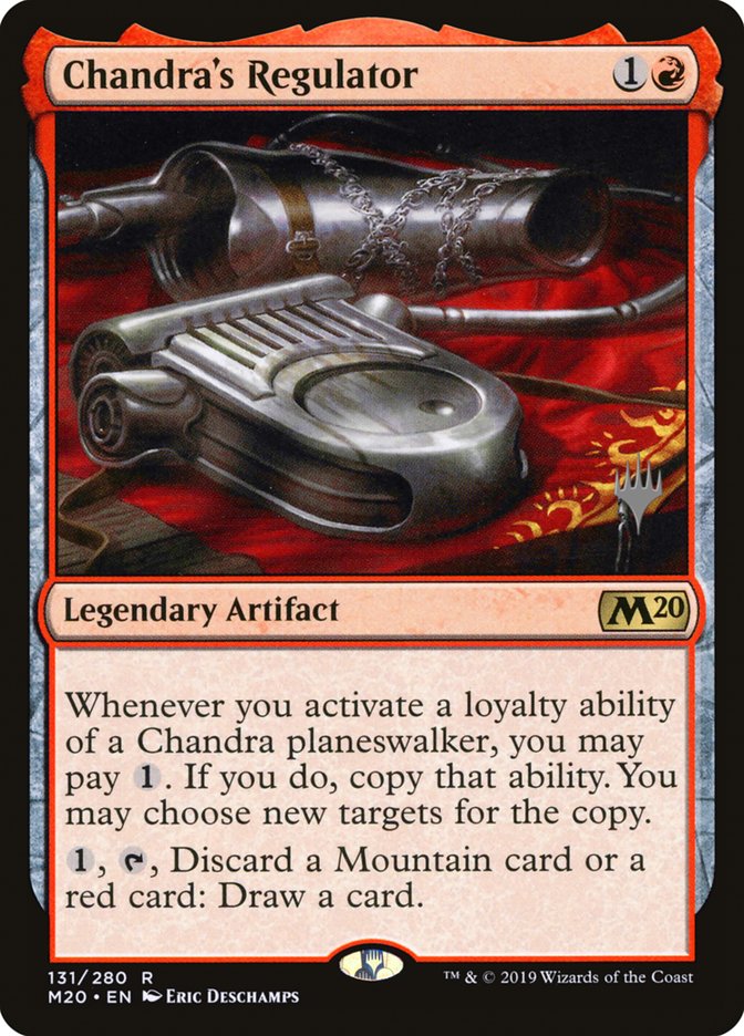 Chandra's Regulator (Promo Pack) [Core Set 2020 Promos] [Foil]
