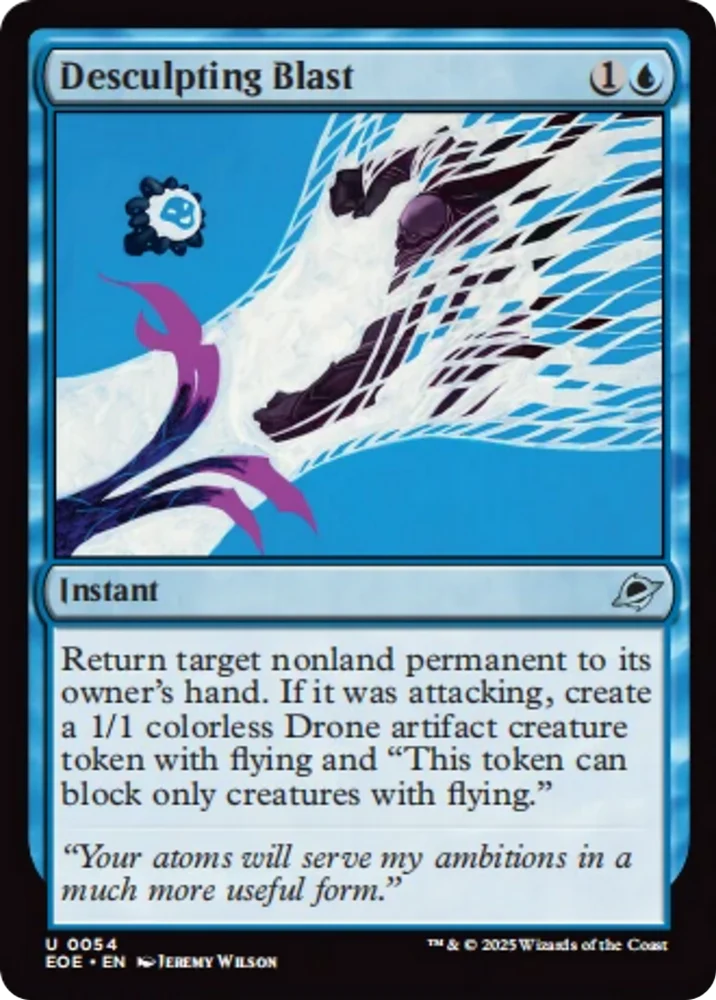 Desculpting Blast [Edge of Eternities] [Foil]