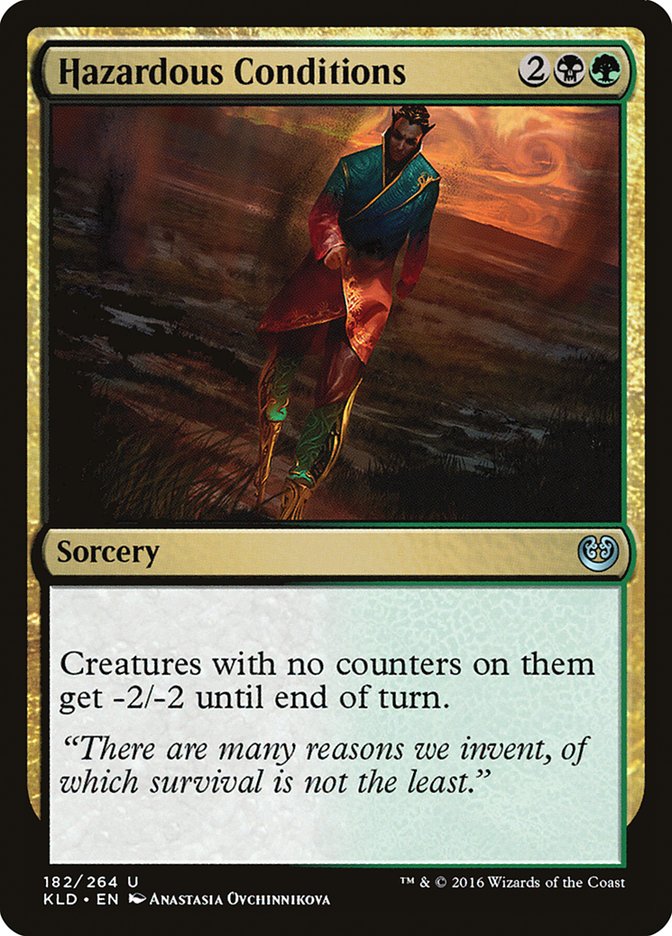 Hazardous Conditions [Kaladesh] [Foil]
