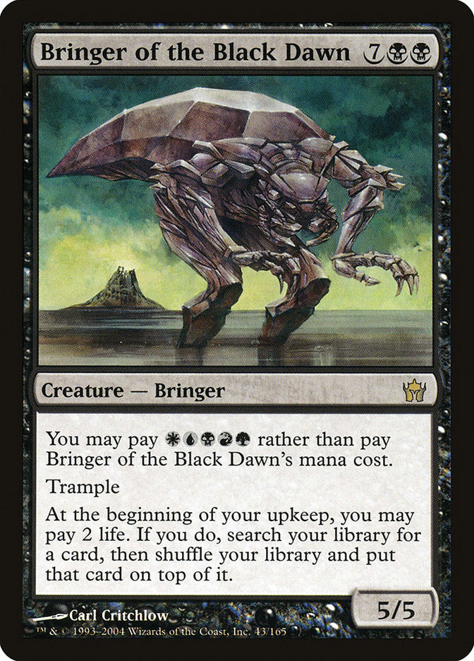 Bringer of the Black Dawn [Fifth Dawn] [Foil]