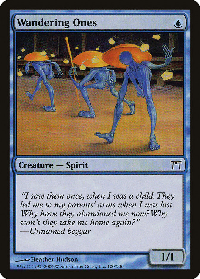 Wandering Ones [Champions of Kamigawa] [Foil]