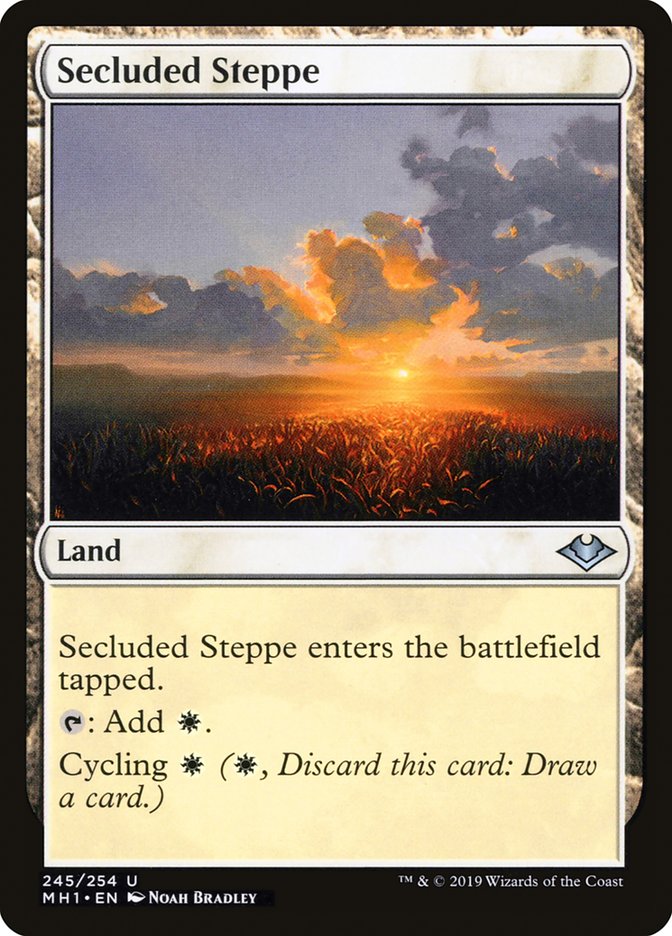 Secluded Steppe [Modern Horizons] [Foil]