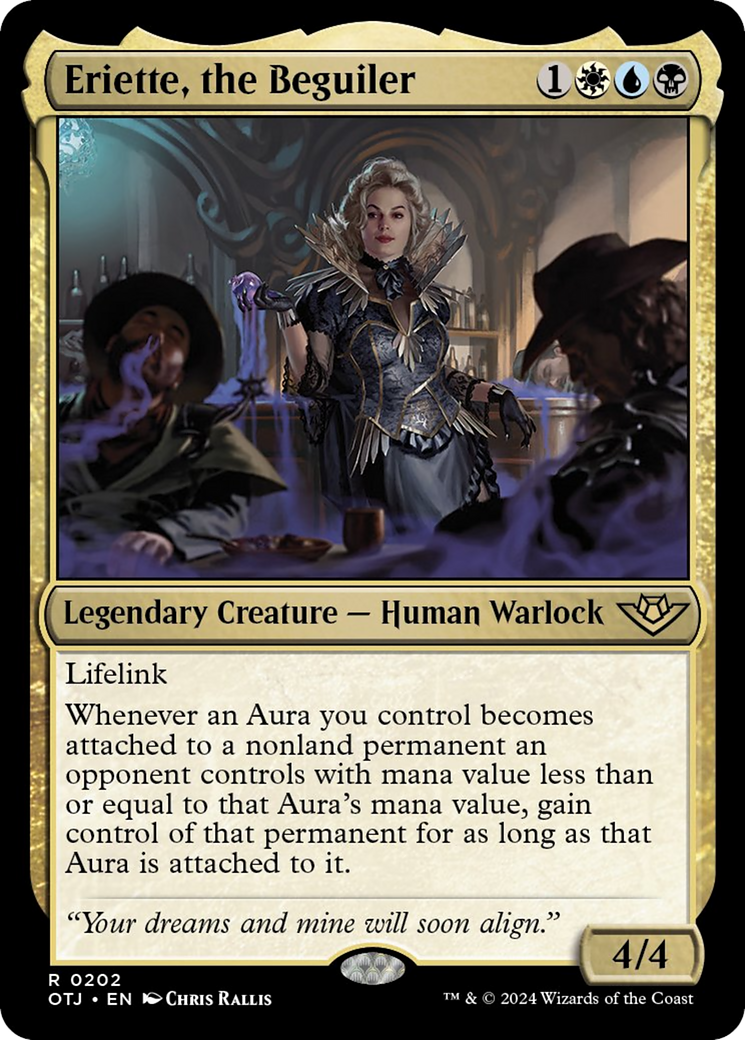 Eriette, the Beguiler [Outlaws of Thunder Junction] [Foil]