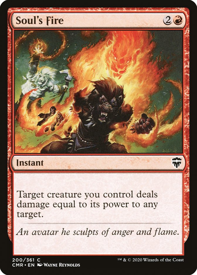 Soul's Fire [Commander Legends] [Foil]