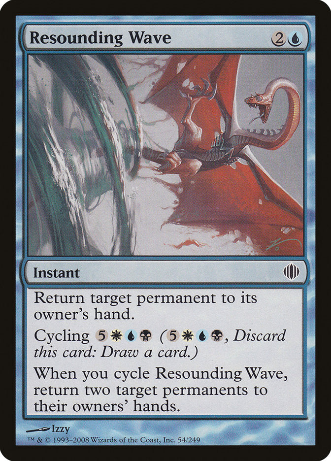 Resounding Wave [Shards of Alara] [Foil]
