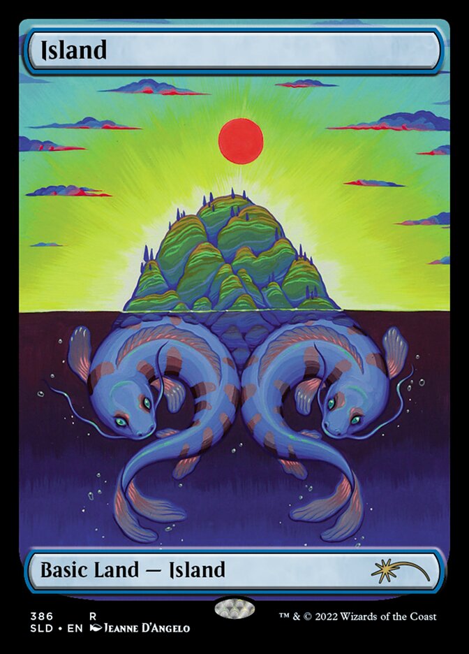 Island (386) [Secret Lair Drop Series] [Foil]