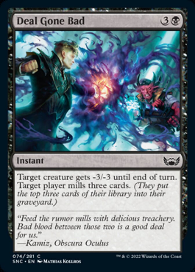 Deal Gone Bad [Streets of New Capenna] [Foil]