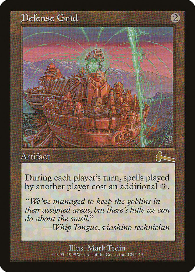 Defense Grid [Urza's Legacy] [Foil]