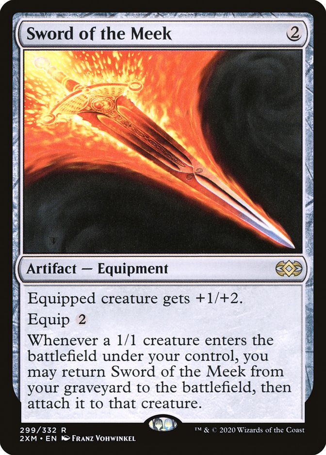Sword of the Meek [Double Masters] [Foil]