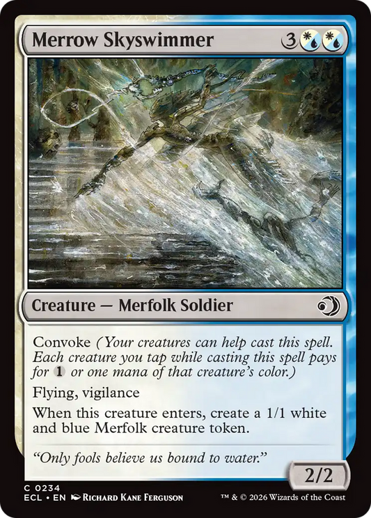 Merrow Skyswimmer [Lorwyn Eclipsed] [Foil]