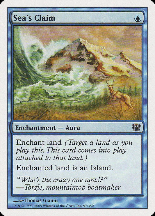 Sea's Claim [Ninth Edition] [Foil]