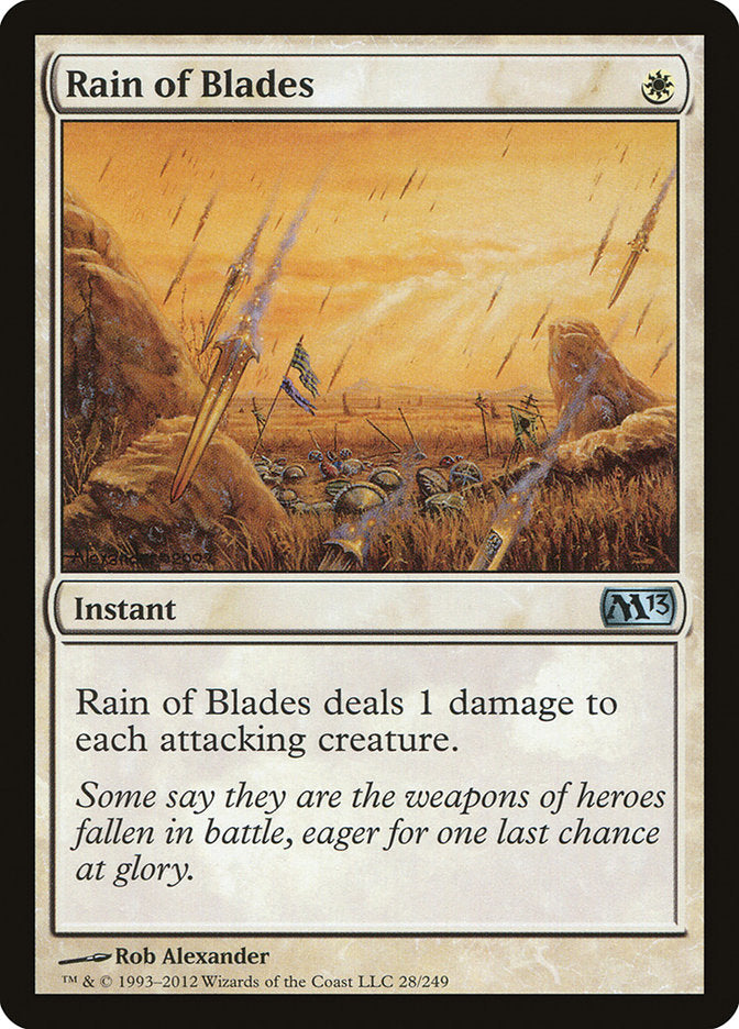 Rain of Blades [Core Set 2013]