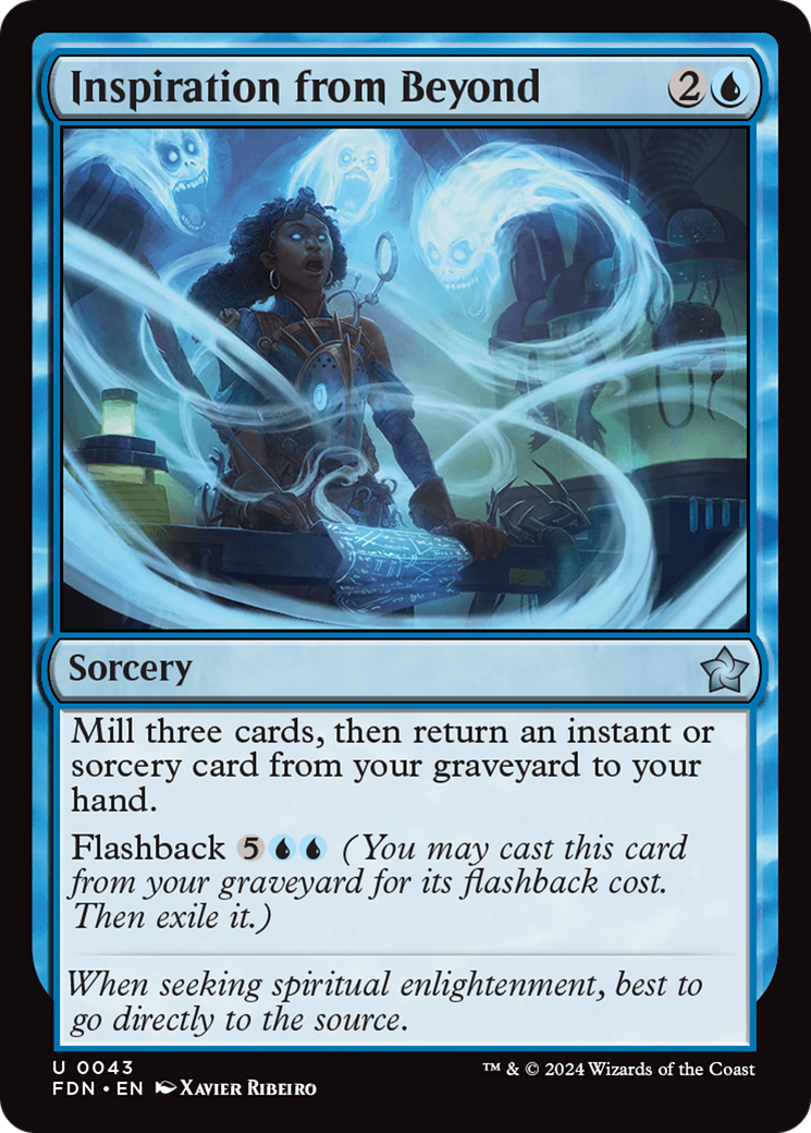 Inspiration from Beyond [Foundations] [Foil]